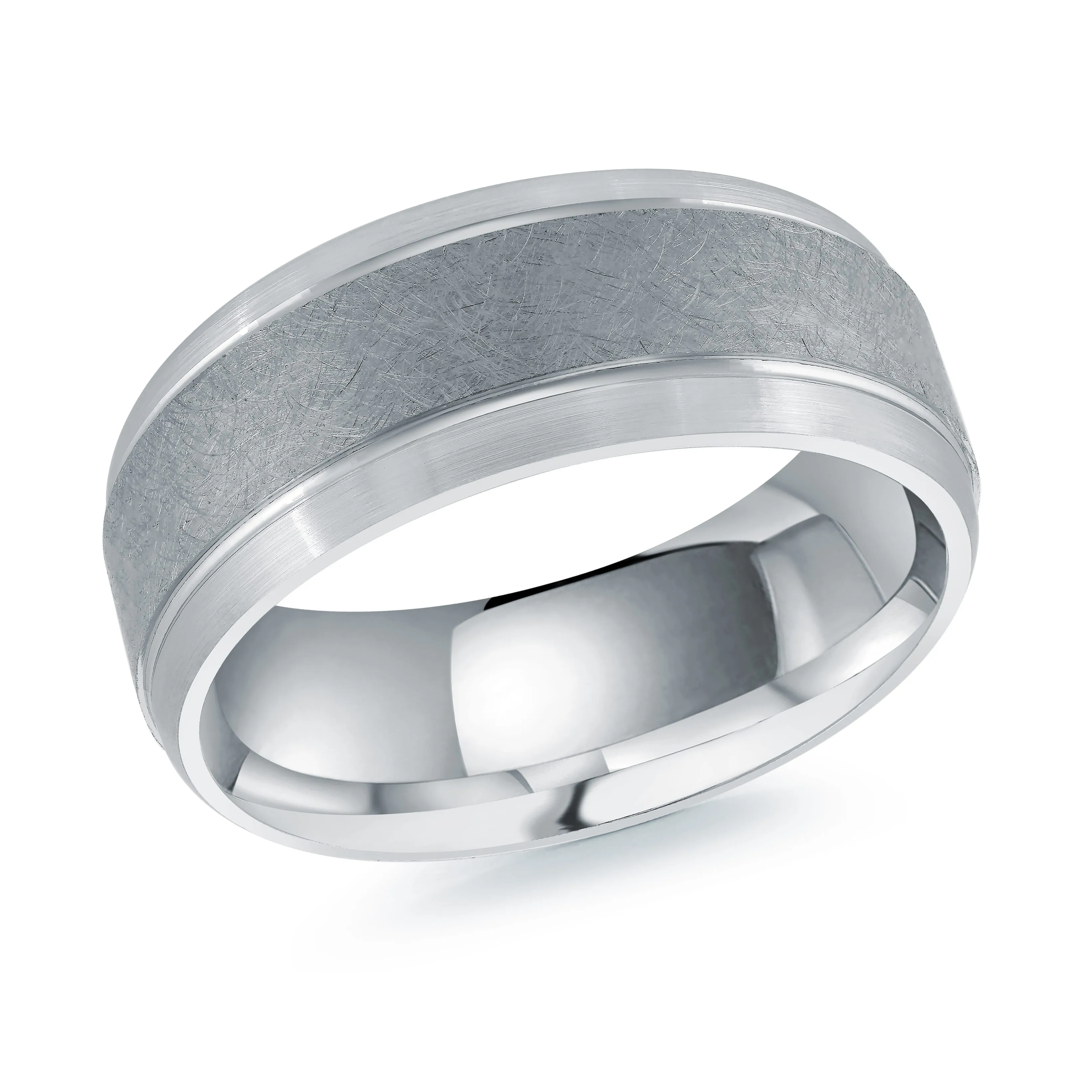 14K White Gold Ring from the Tantalum Collection by Malo - MRDTN-014-6W