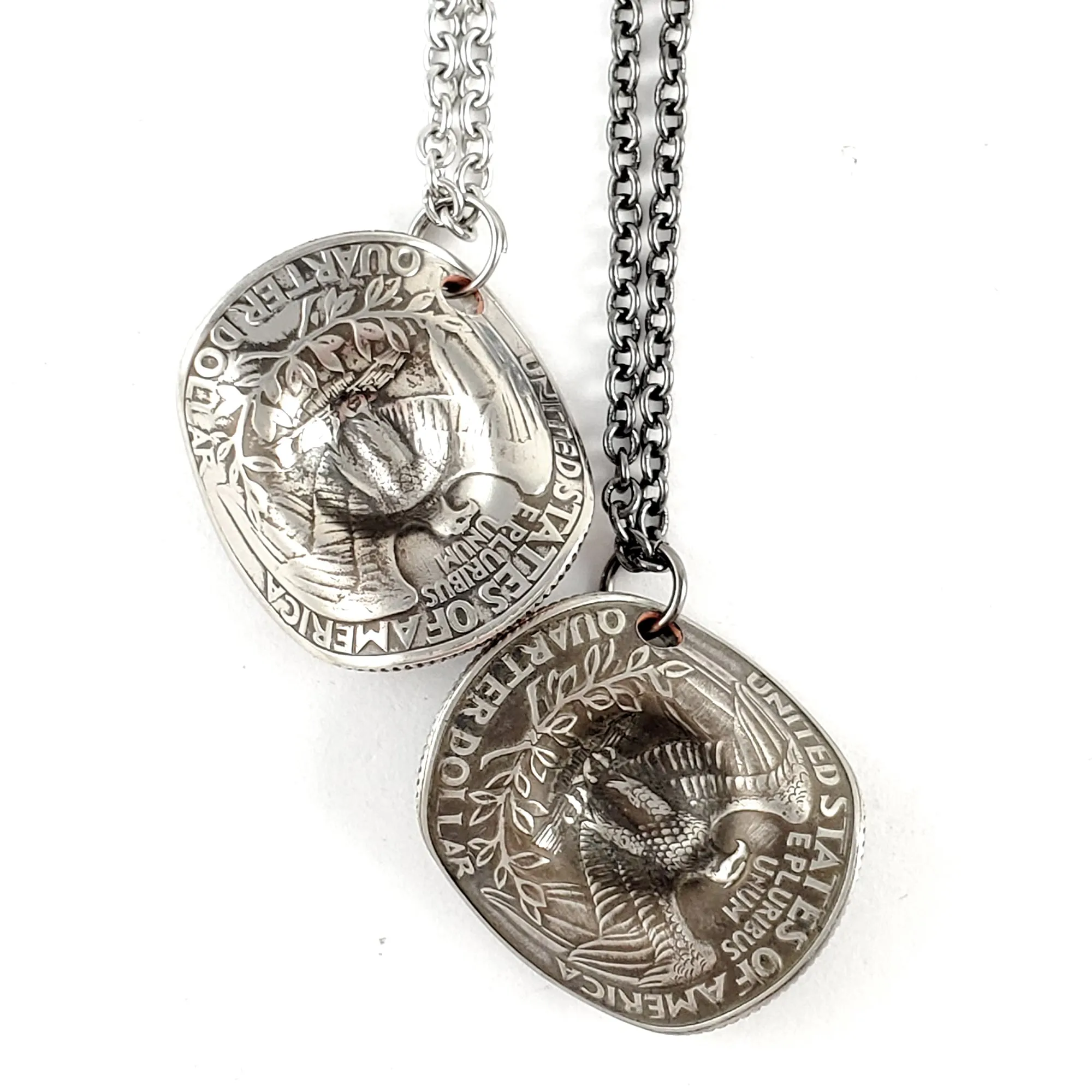 1965-1998 Quarter Cowboy Hat Coin Necklace