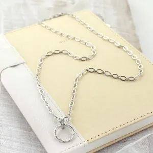 30" Silver Chain with 2" Extender