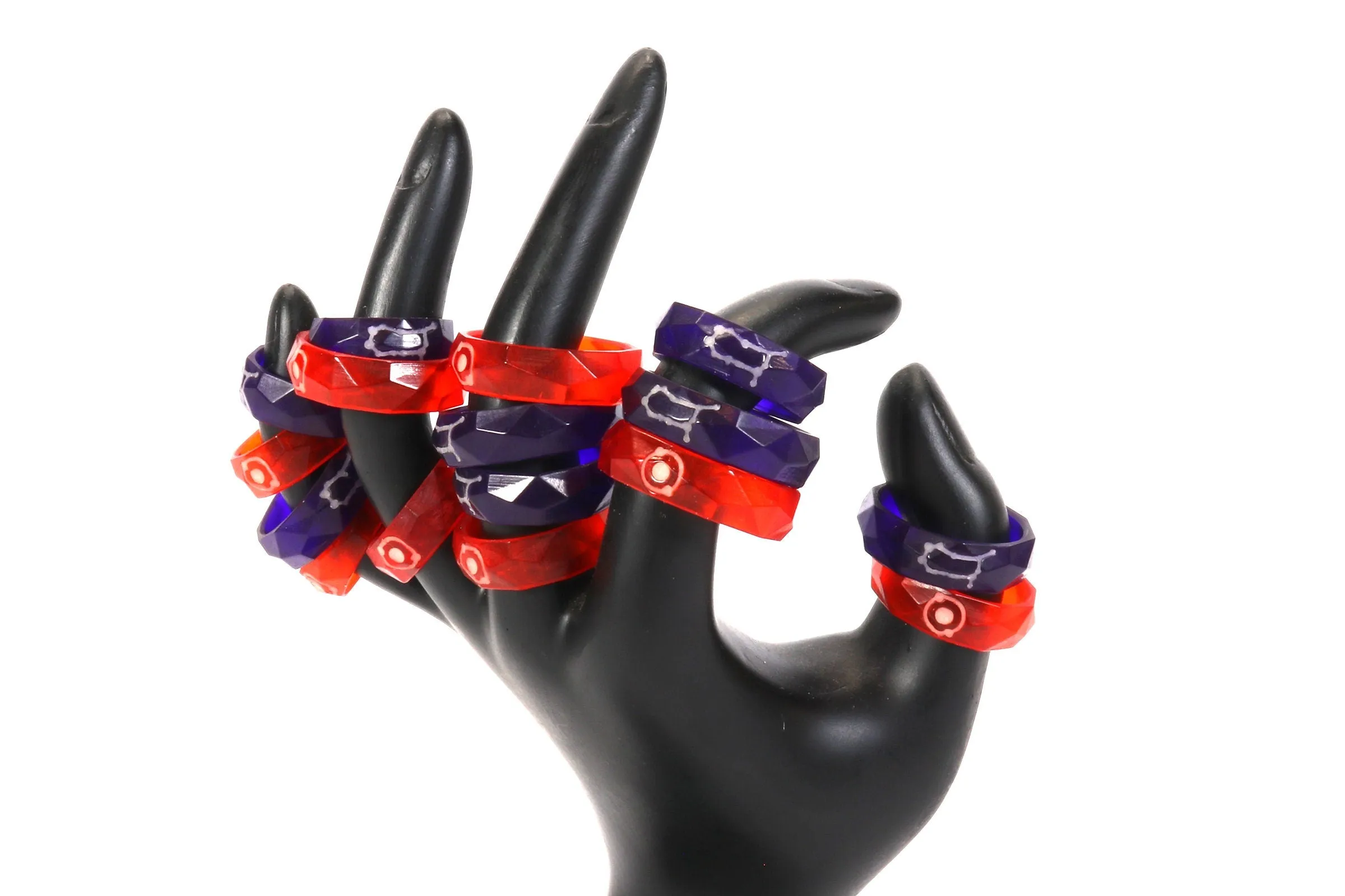 Azem & Emet Selch Convocation Glow in the Dark Rings - FFXIV