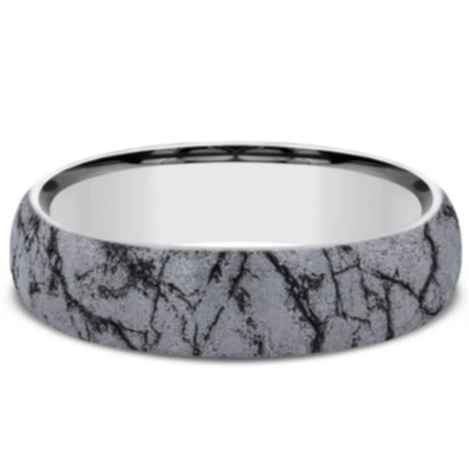 Benchmark "The Parthenon" 6MM Tungsten Comfort Fit Wedding Band