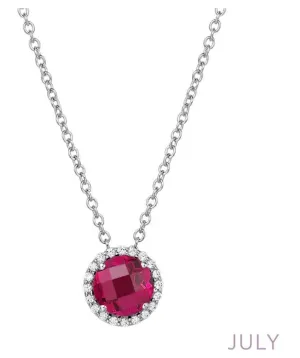 BN001RBP July Birthstone Pendant