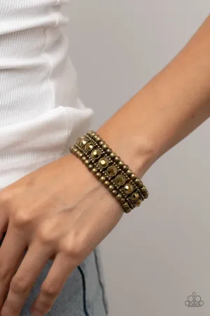 Bracelets Ritzy Reboot - Brass B2191
