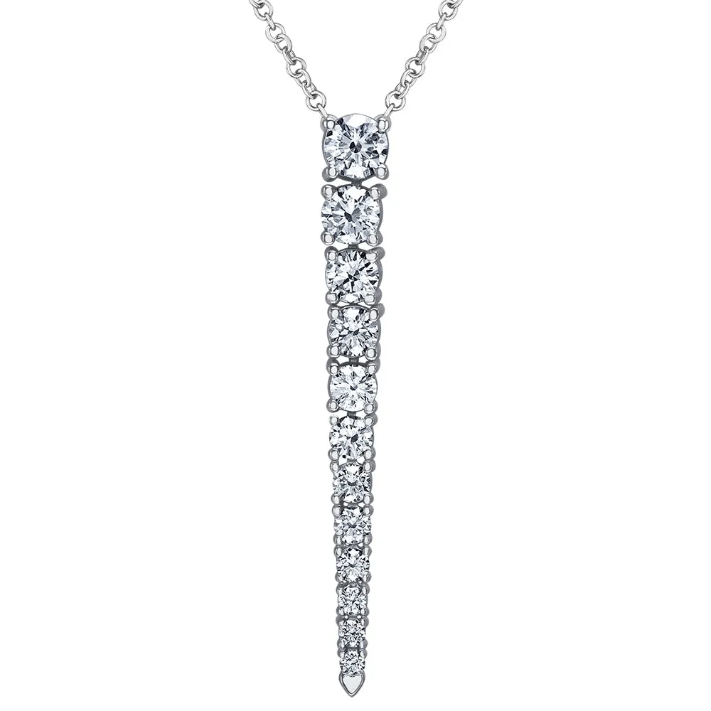 Canadian Diamond Icicle Pendant