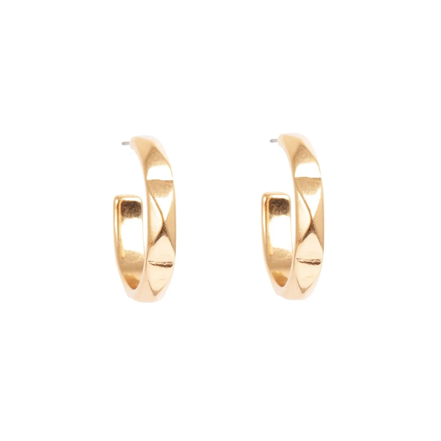 Chains and Edges Earring Creol 27mm