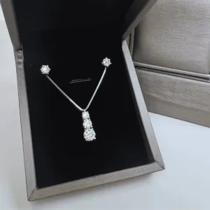 Classic Diamond Jewelry Bundle Set