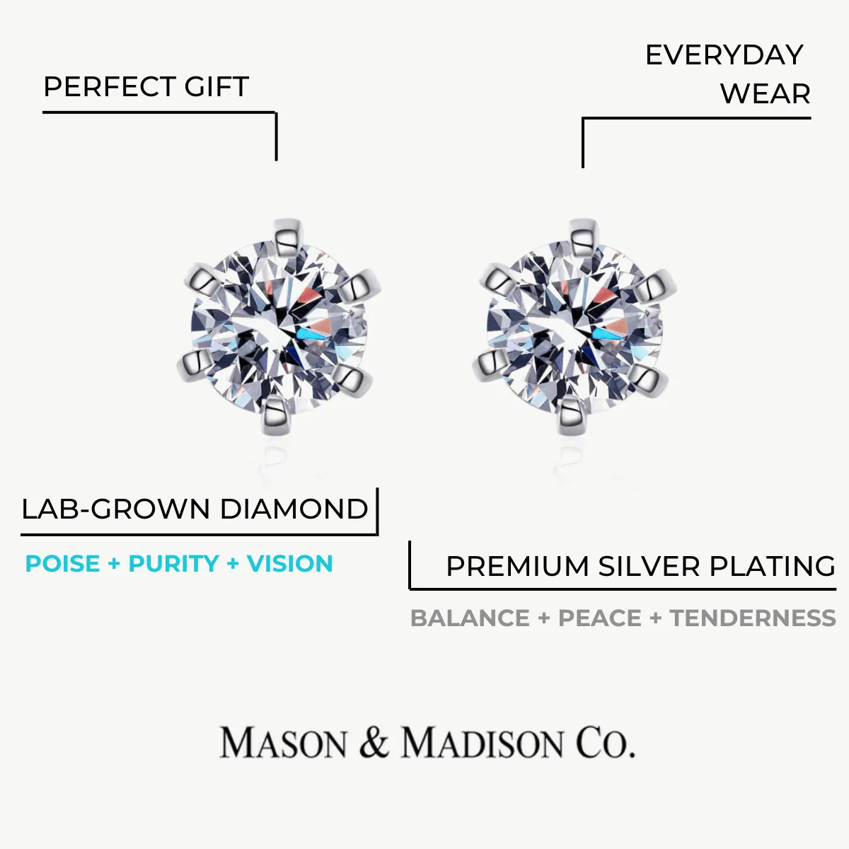 Classic Diamond Jewelry Bundle Set