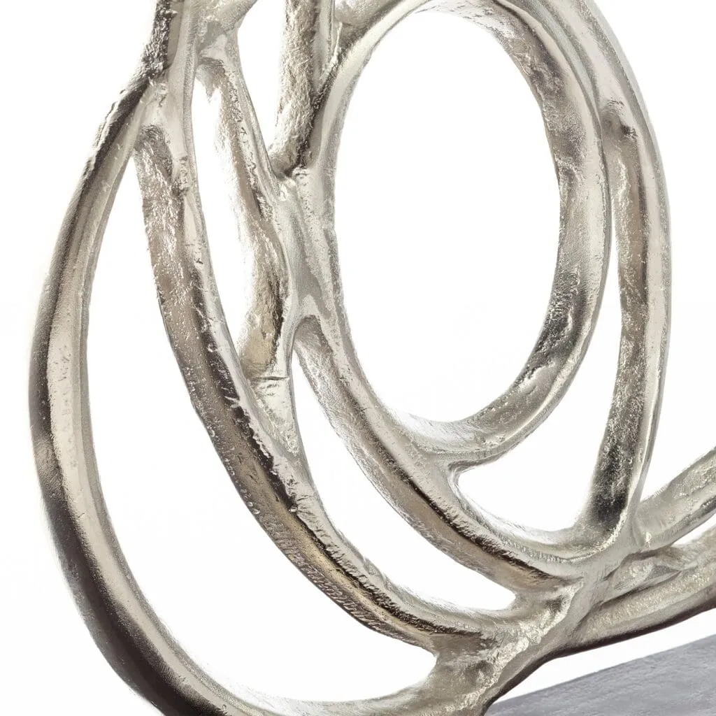 Cyan Design 09783 Lipsice Sculpture - Nickel And Black