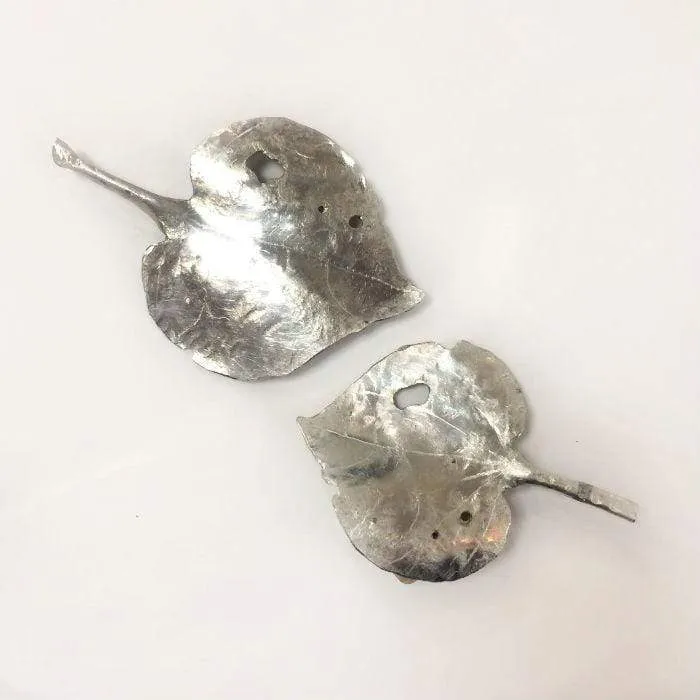 Emma Cunningham - Silver Kawakawa Brooch
