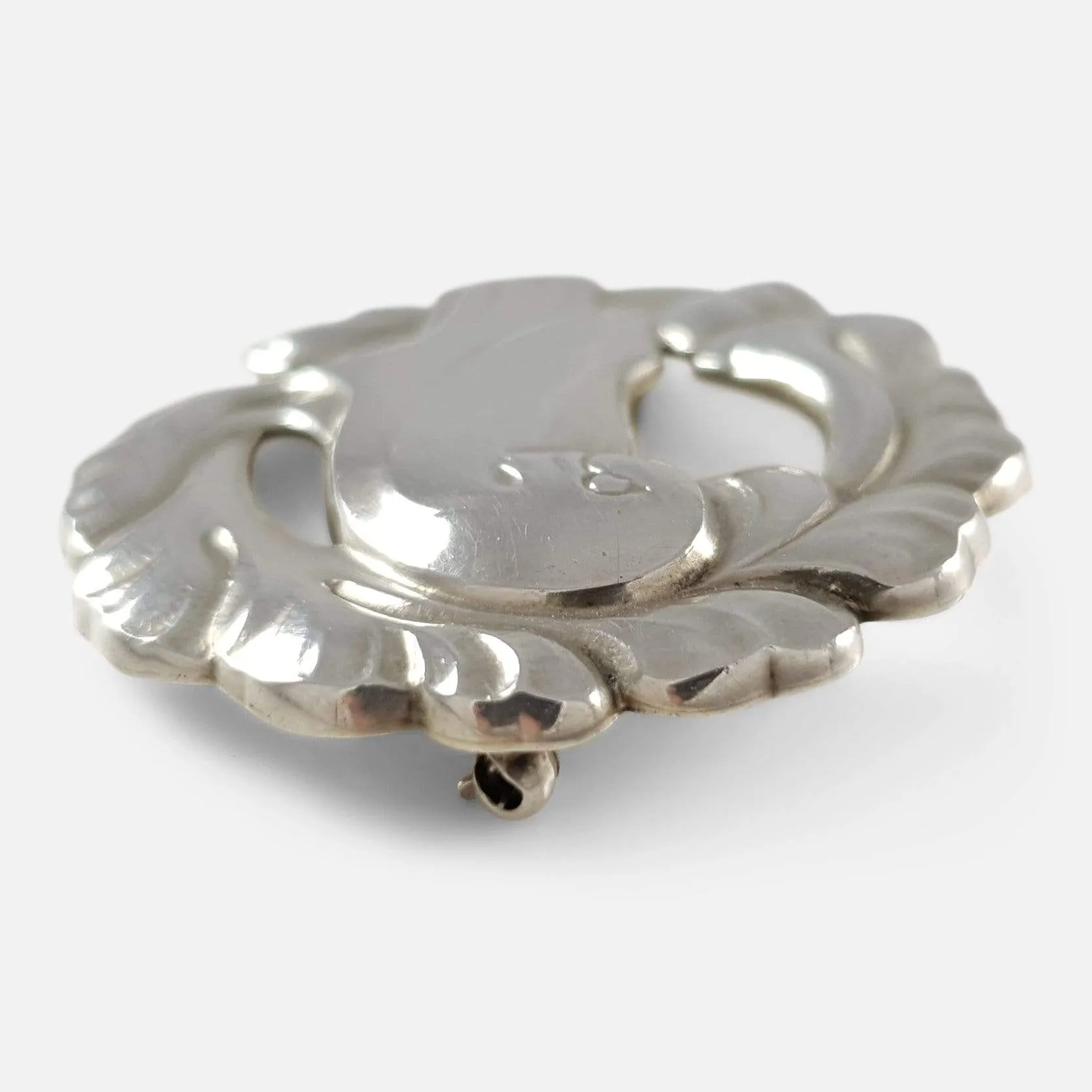 Georg Jensen Silver Dove Brooch #165