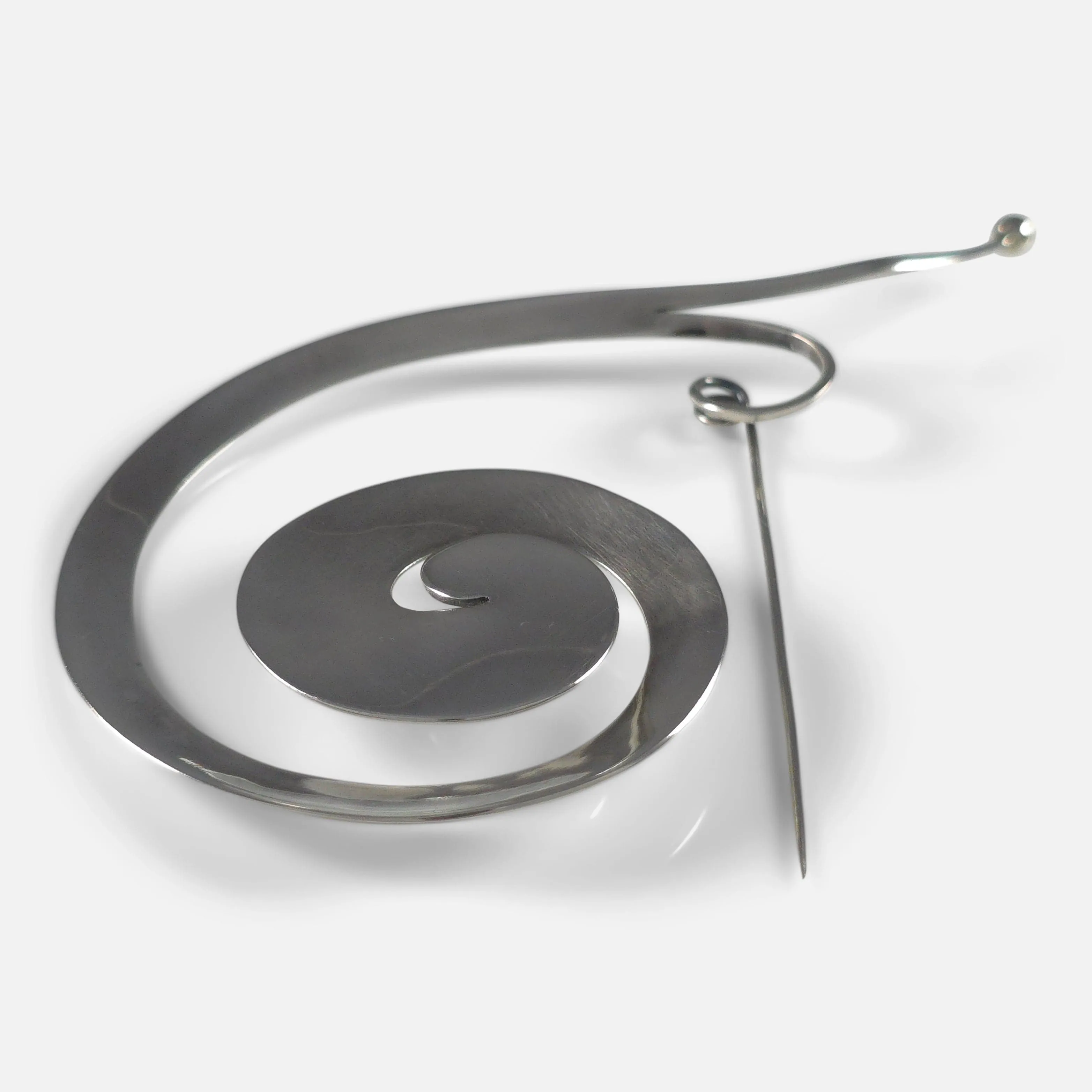 Georg Jensen Sterling Silver Brooch #392 By Vivianna Torun