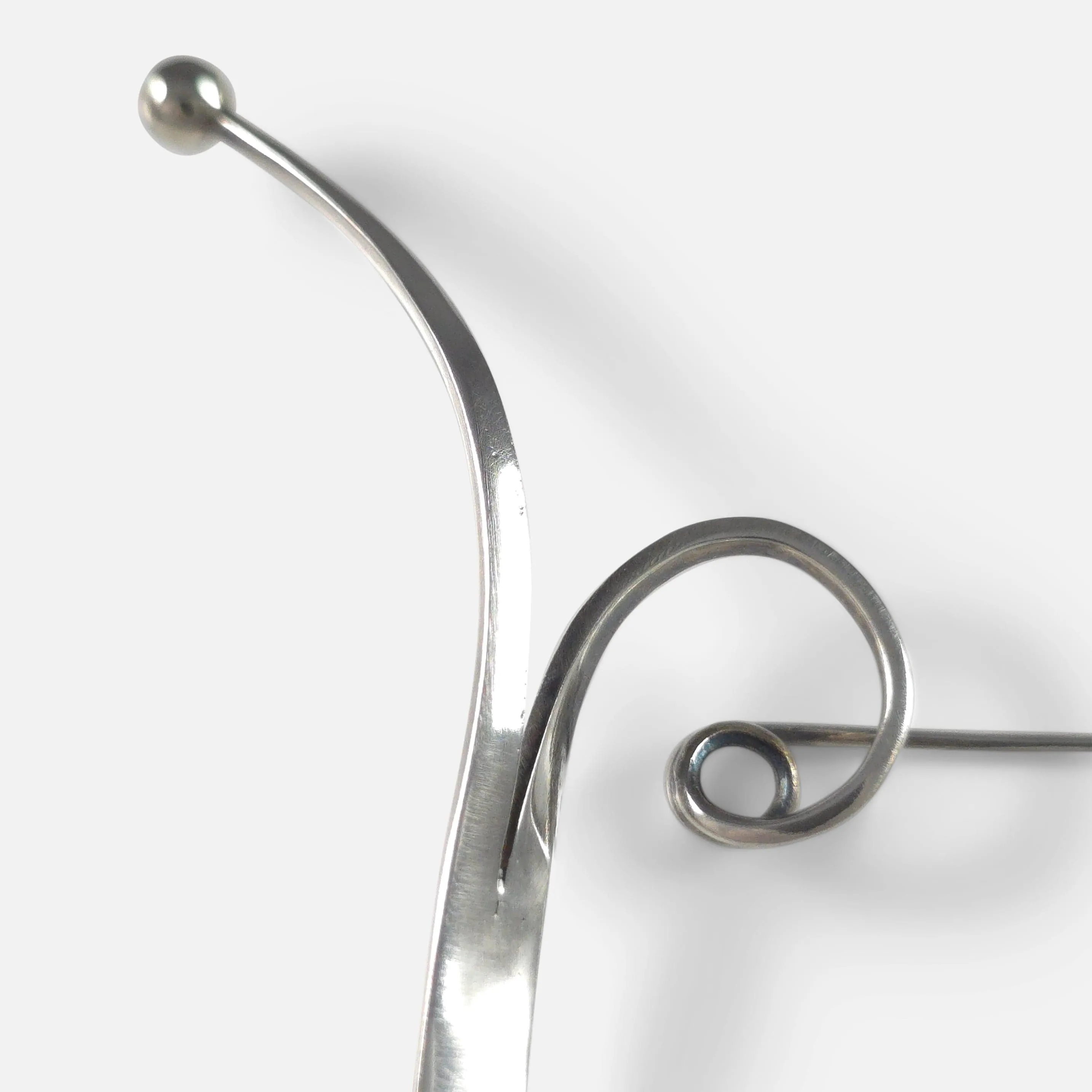 Georg Jensen Sterling Silver Brooch #392 By Vivianna Torun