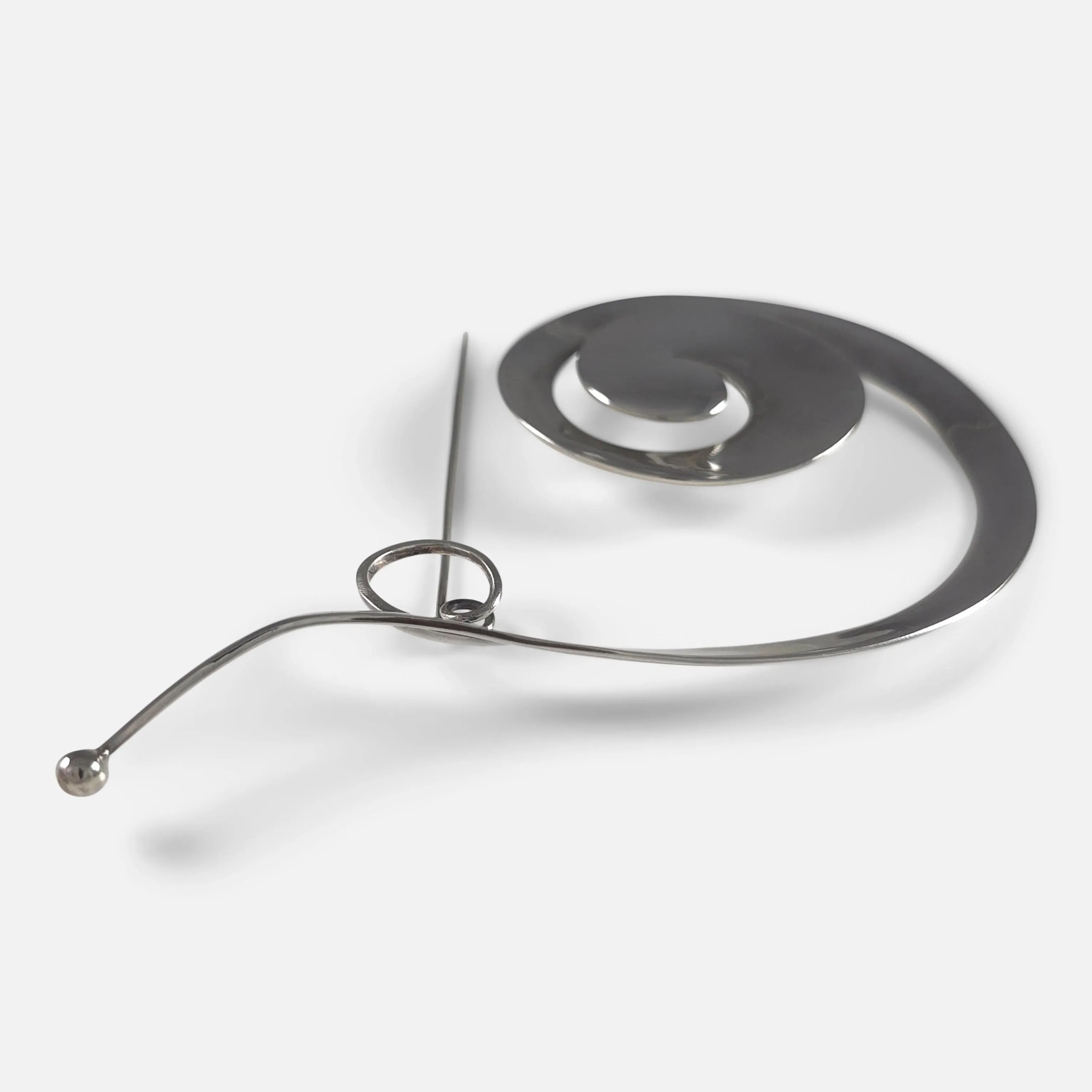 Georg Jensen Sterling Silver Brooch #392 By Vivianna Torun