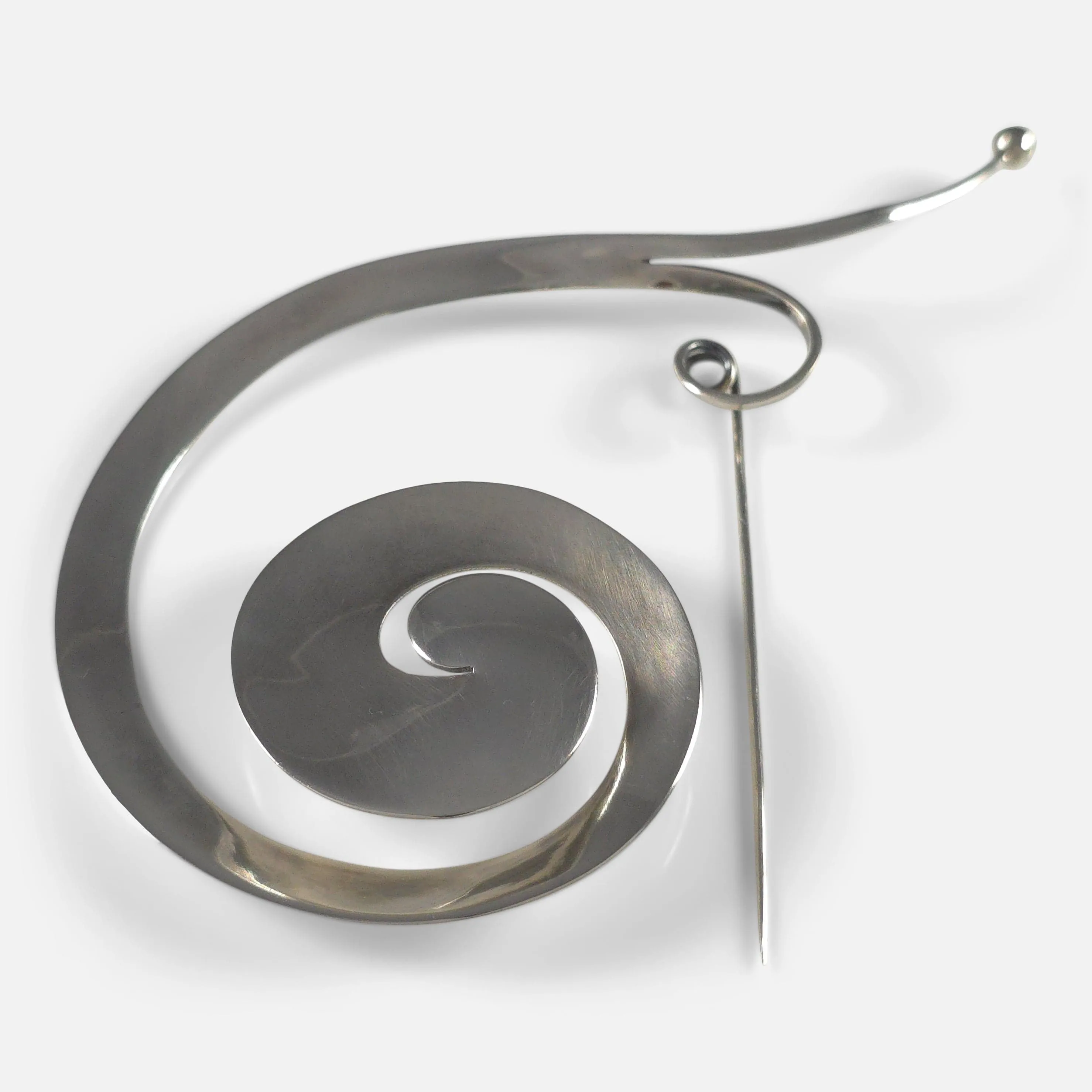 Georg Jensen Sterling Silver Brooch #392 By Vivianna Torun