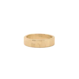 Hammered 5mm Wedding Band