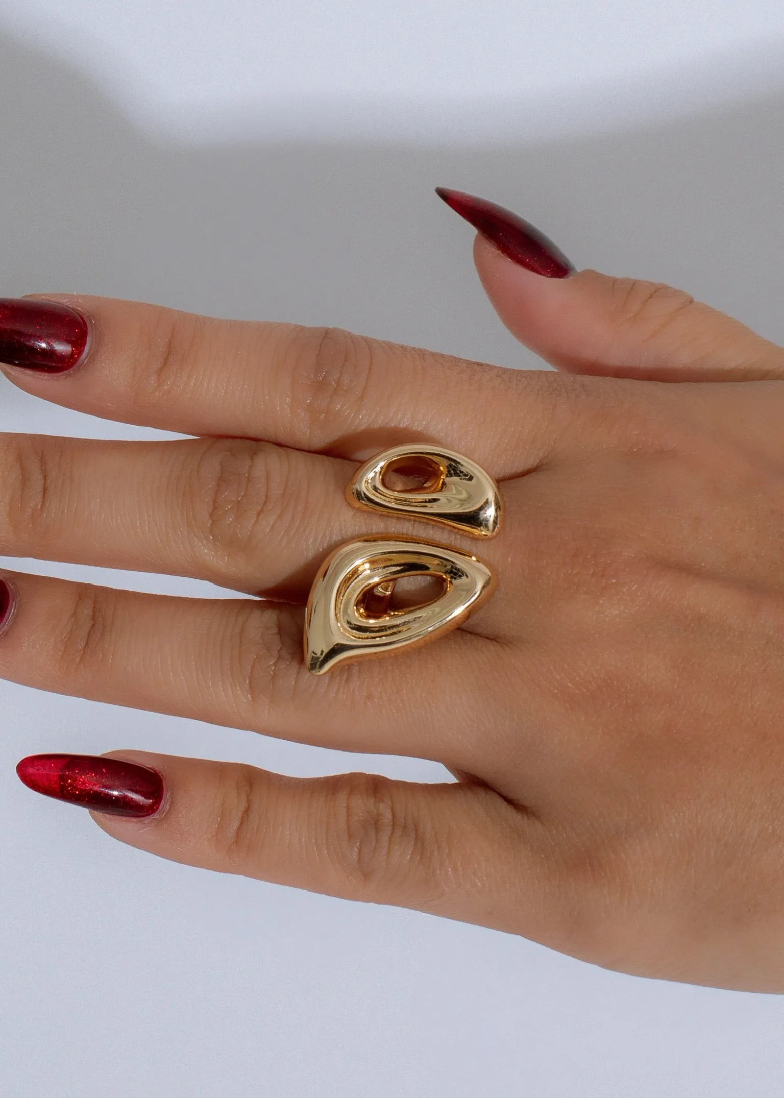 Infinity Bloom Ring Gold