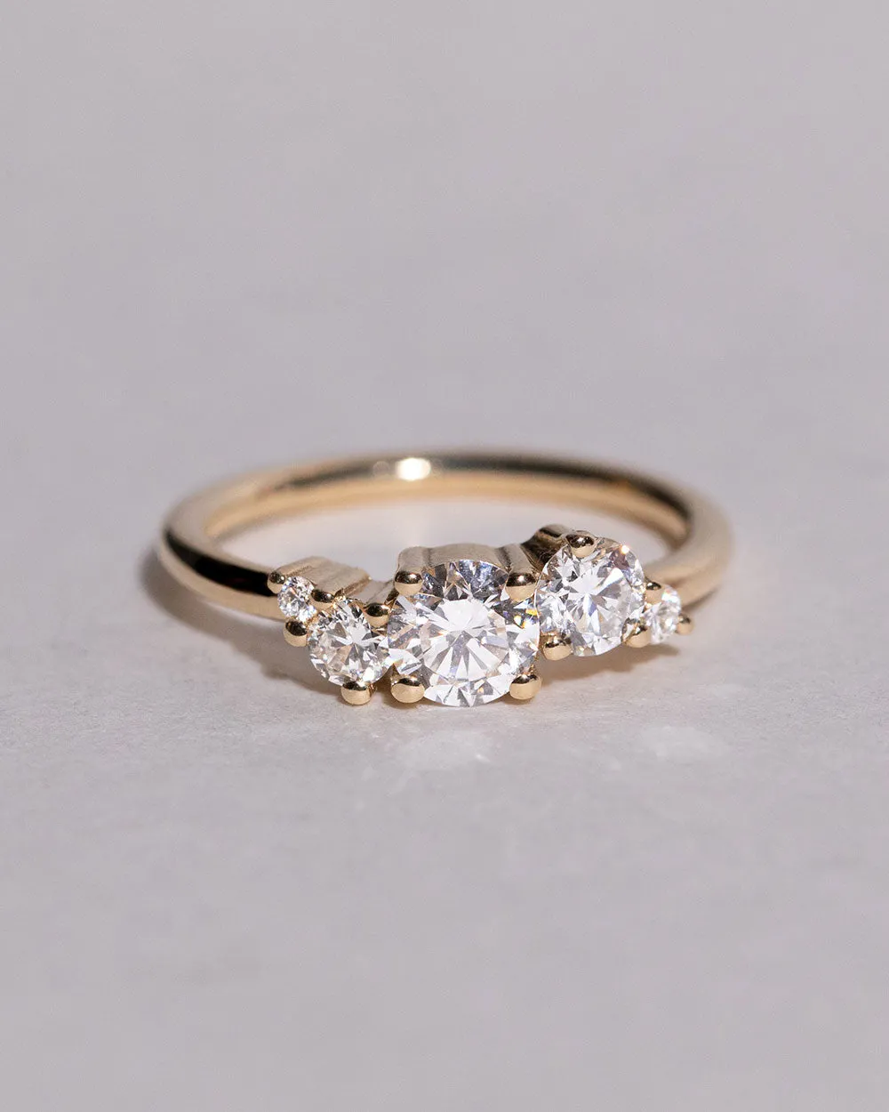 Lab Grown 0.5ct Diamond Cluster Ring