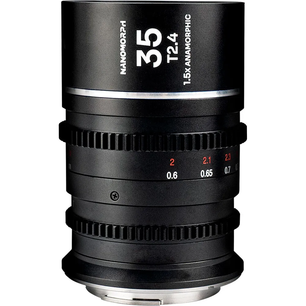 Laowa Nanomorph 35mm T2.4 1.5X S35 (Silver) - (Cine) Canon RF