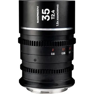 Laowa Nanomorph 35mm T2.4 1.5X S35 (Silver) - (Cine) Canon RF