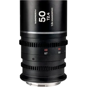 Laowa Nanomorph 50mm T2.4 1.5X S35 (Silver) - (Cine) Nikon Z
