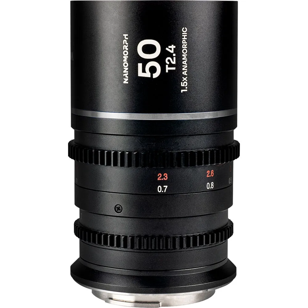 Laowa Nanomorph 50mm T2.4 1.5X S35 (Silver) - (Cine) Nikon Z