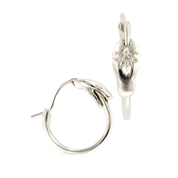 Ouroboros Snake Hoop Earrings- Heirloom by Doyle & Doyle