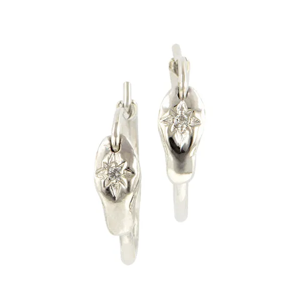 Ouroboros Snake Hoop Earrings- Heirloom by Doyle & Doyle