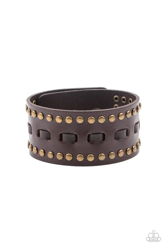 Paparazzi Bracelet ~ A ROAM With A View - Brown
