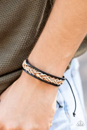 Paparazzi Bracelet ~ Urban Rambler - Brown