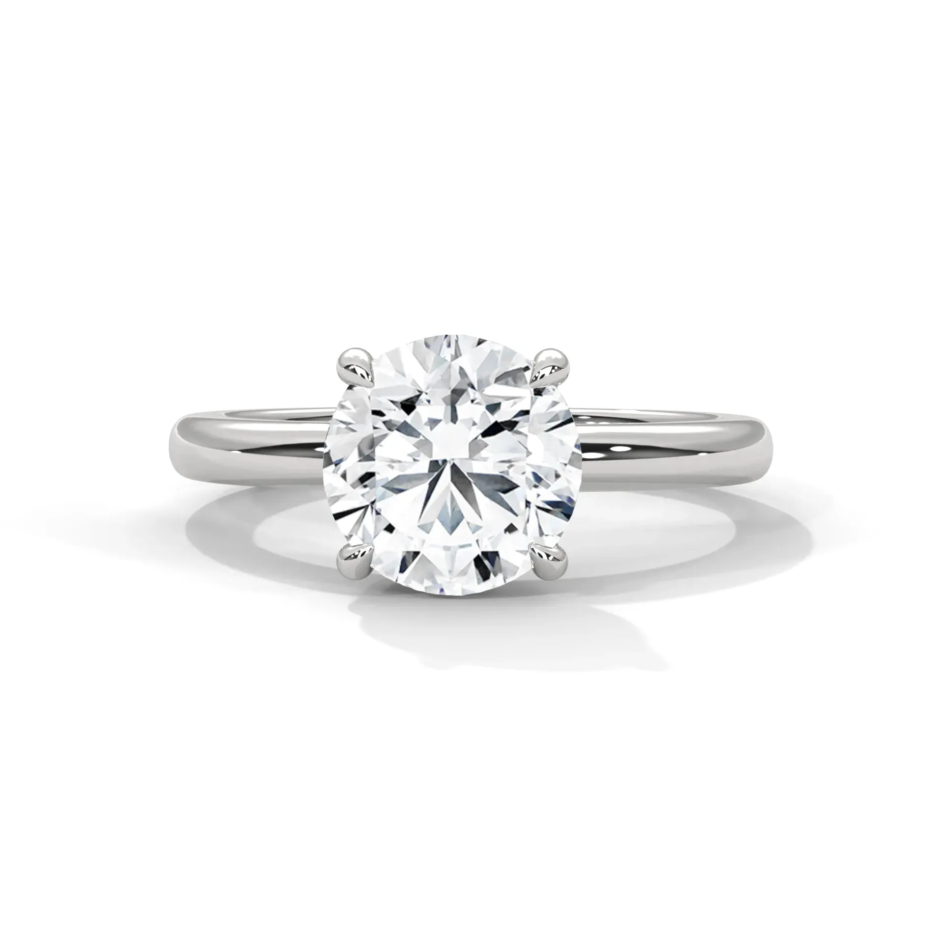 Preset Classic Solitaire Lab Grown Diamond Engagement Ring