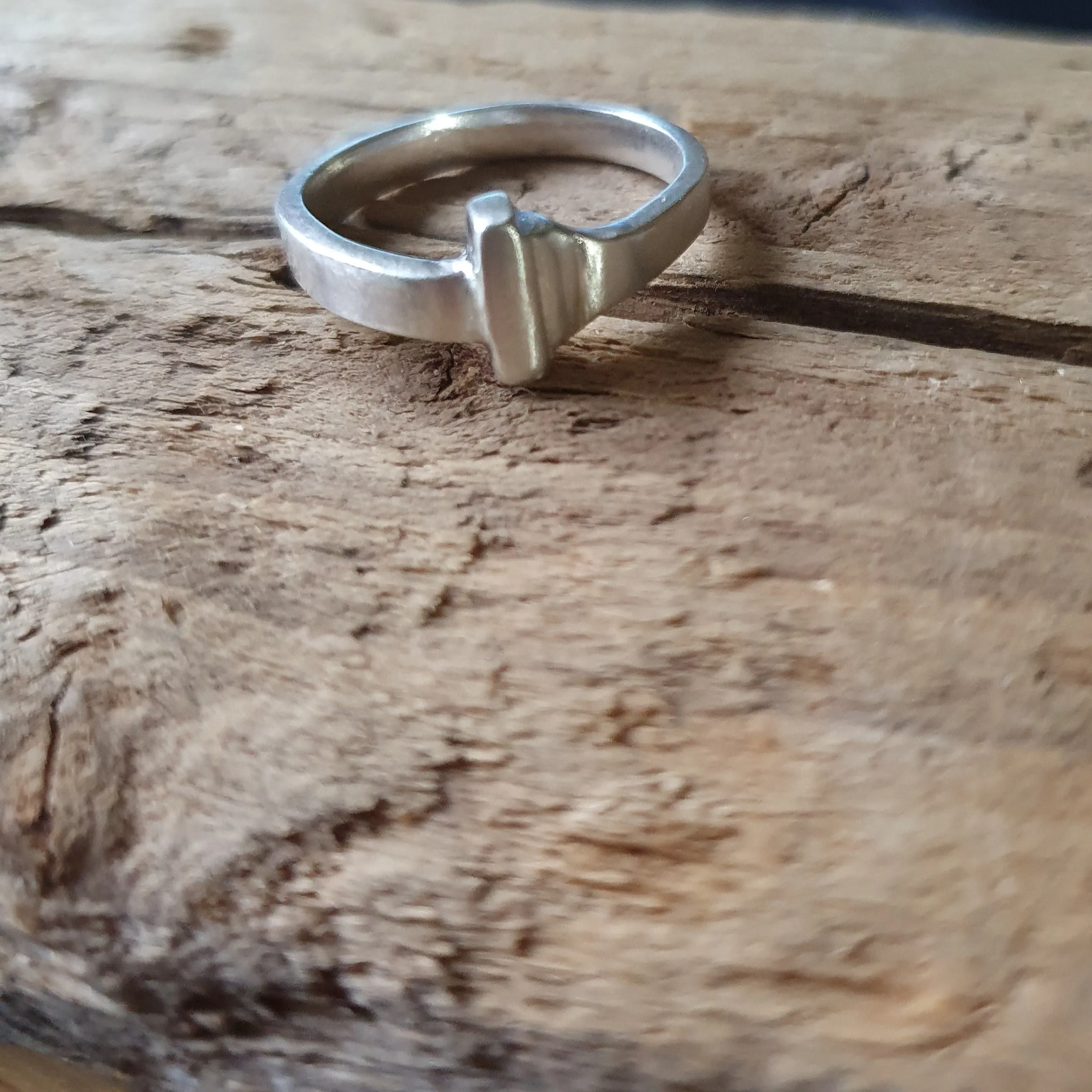 Ring - Recyled Silver Spoon from London Vaults