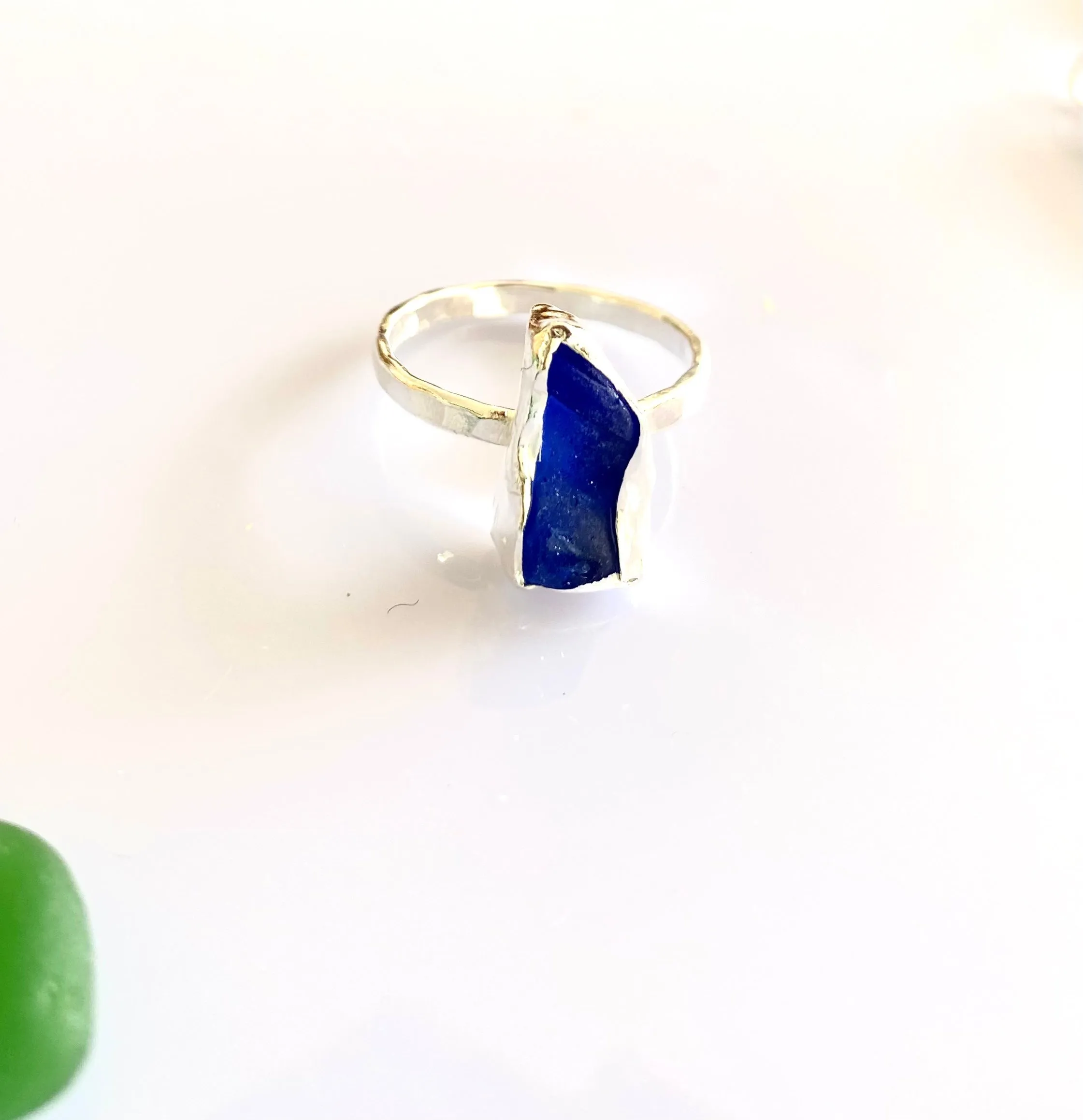 Sea glass Rings