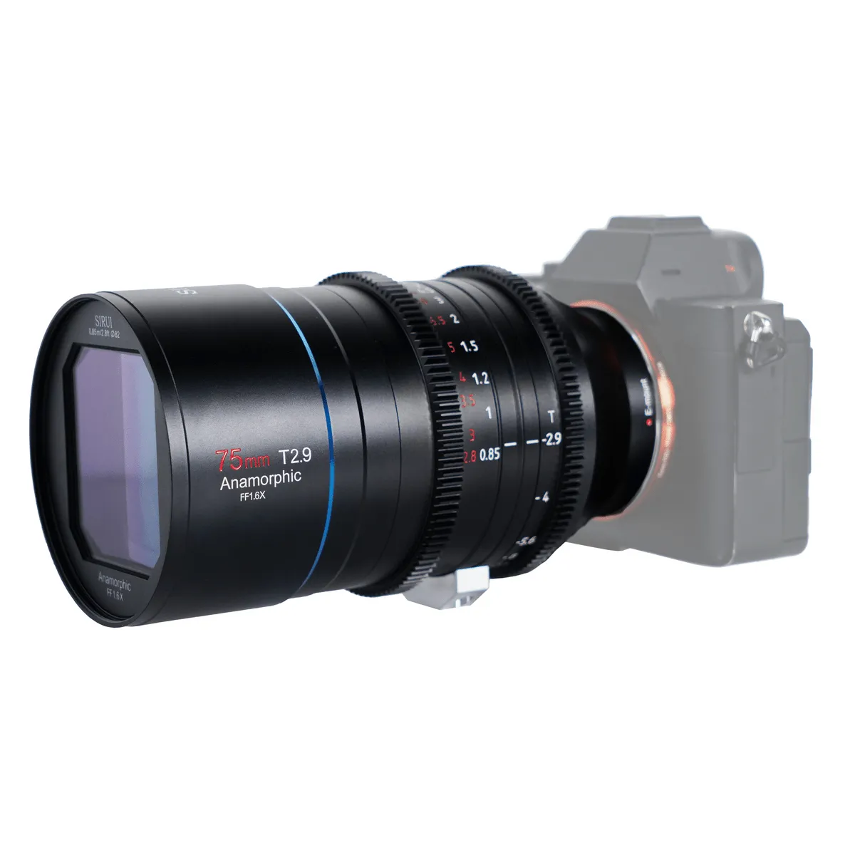 SIRUI 75mm T2.9 Full Frame Anamorphic 1.6X