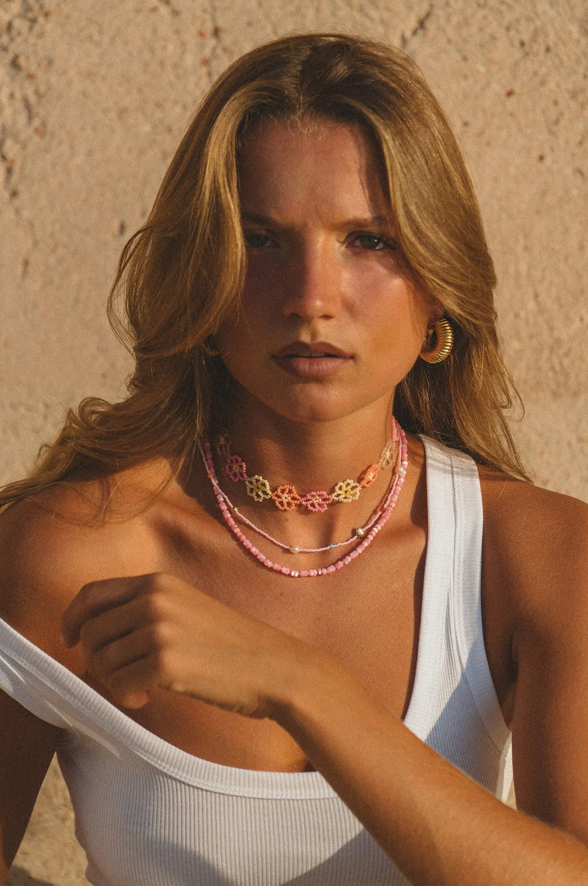 Sweet Pink Oh So Fine Necklace