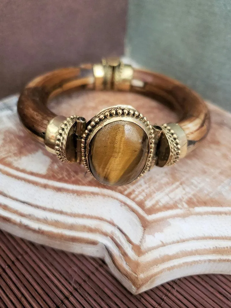 Tibetan Bracelet - Tiger's Eye