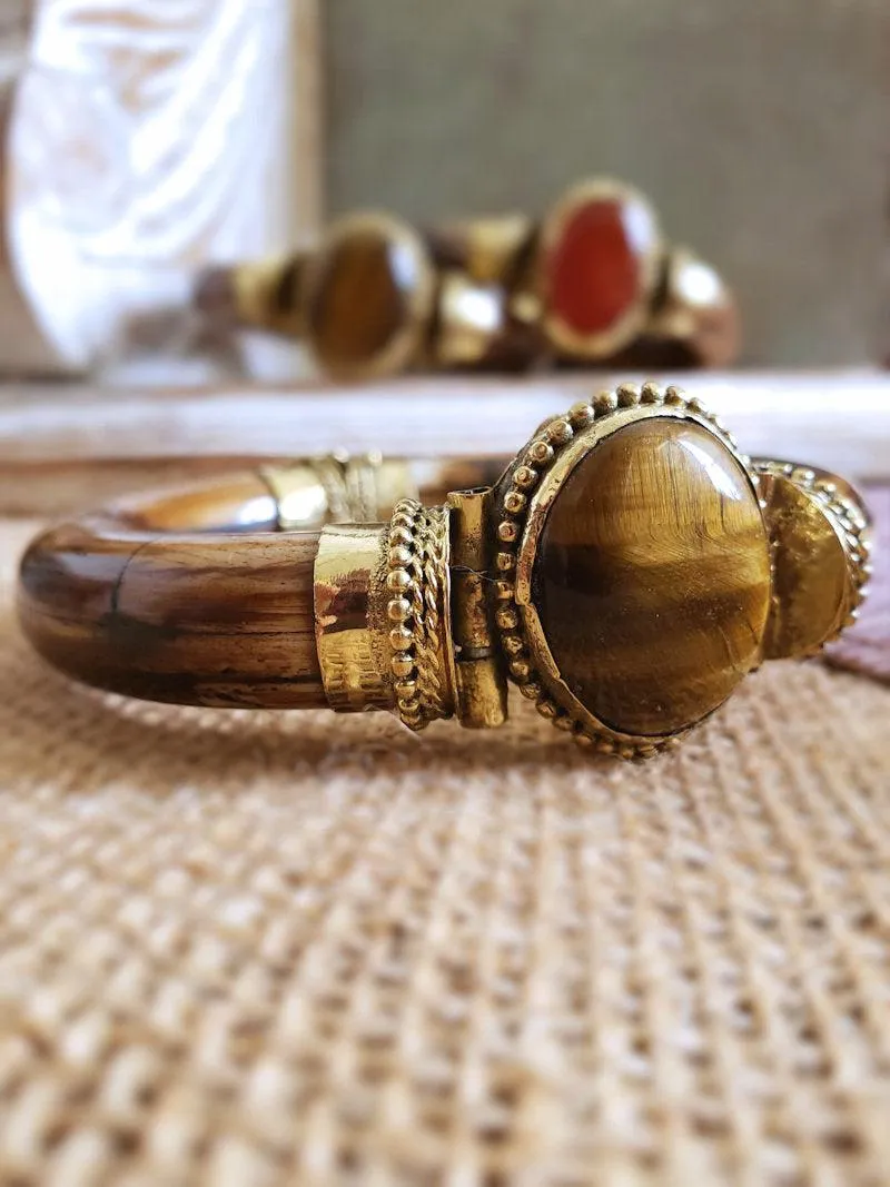 Tibetan Bracelet - Tiger's Eye