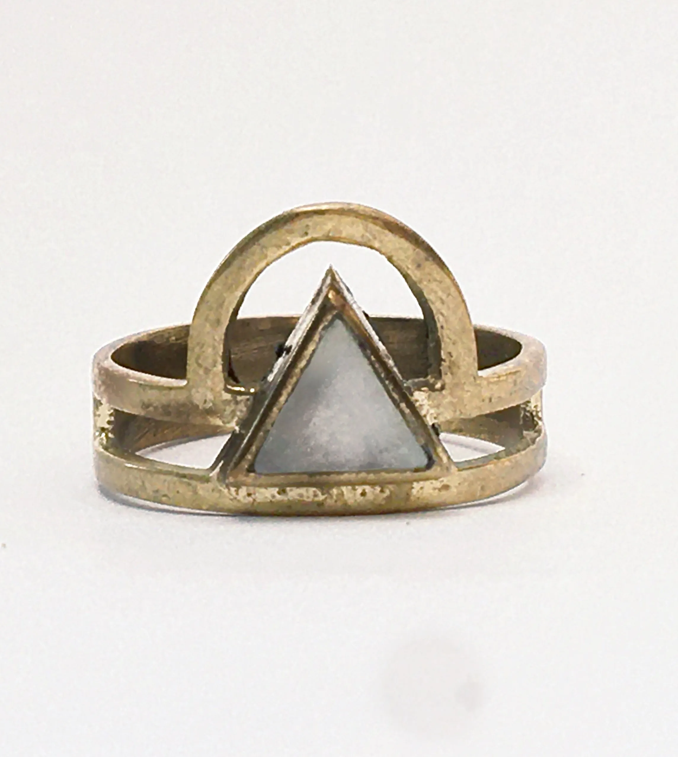 Tonje Prism Ring - Turquoise