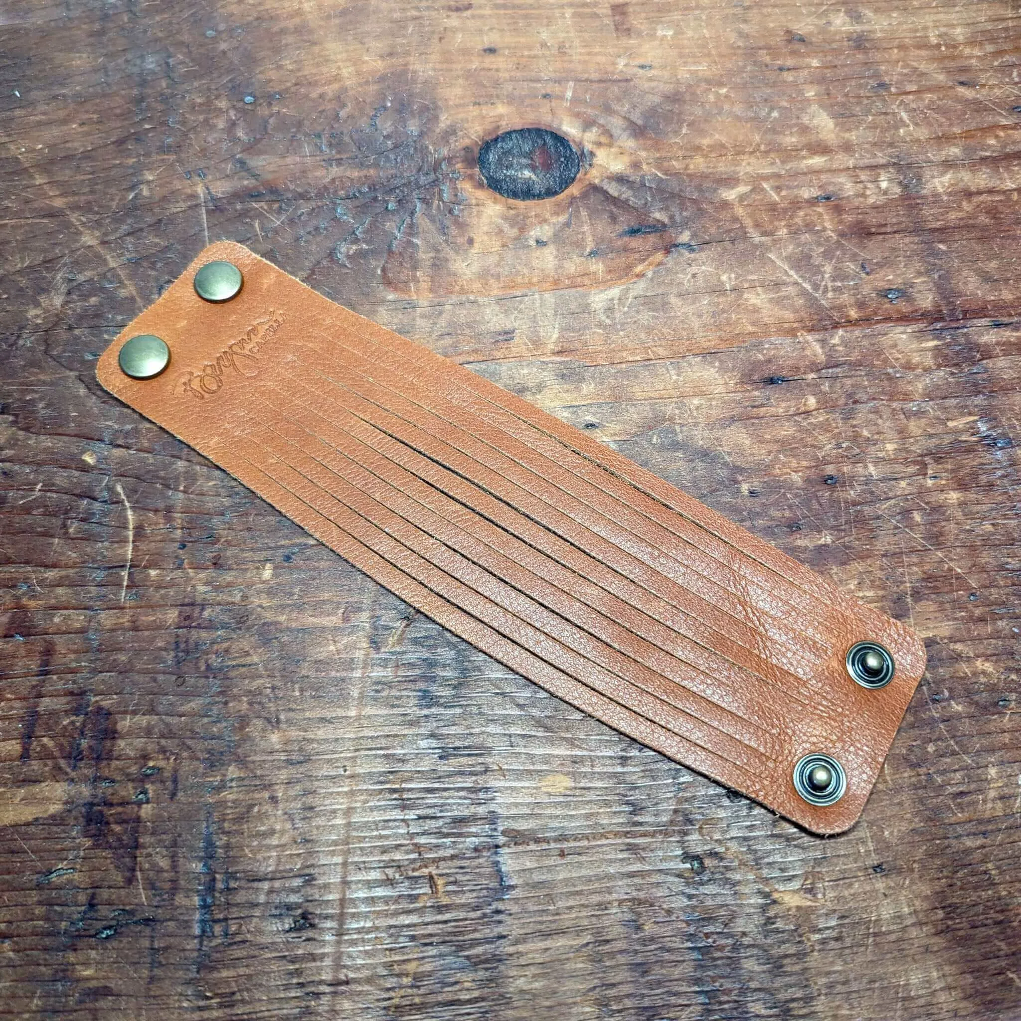 Tori Fringe Bracelet in Whiskey