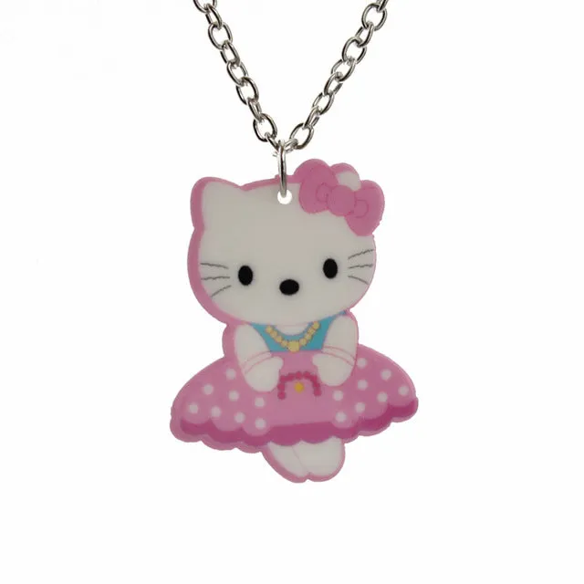 Trusta 2017 New Fashion Girls Kids Gift Jewelry Little Horse Pendant 16"Short Chain Necklace Drop Shipping Xmas Gift KS02