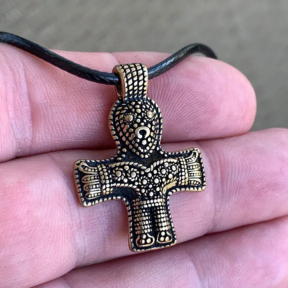 Viking Crucifix Replica - Bronze or Silver