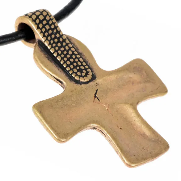 Viking Crucifix Replica - Bronze or Silver